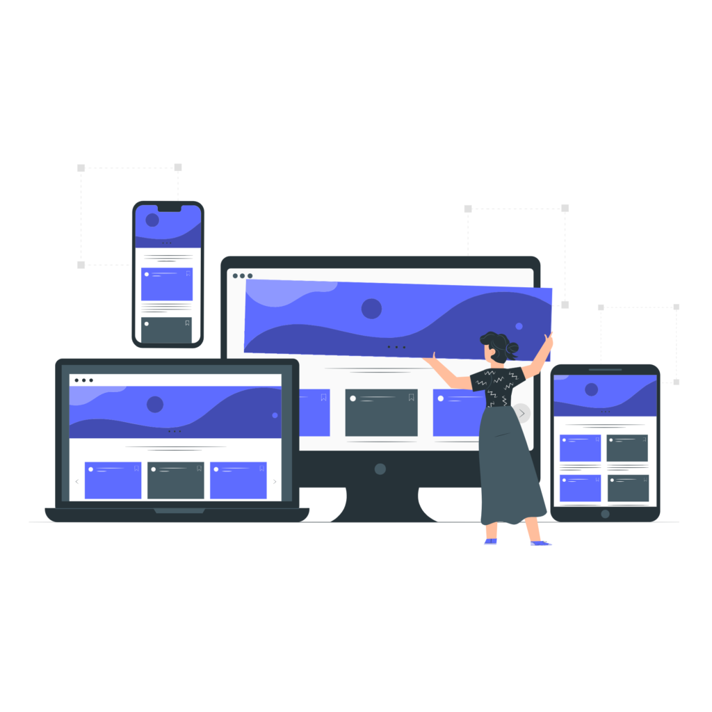 Responsive Website designing